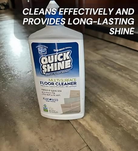 Grove Quick Shine Multi-Surface Floor Cleaner - Laminate, Vinyl, Wood Floors - No Bucket, Rinse-Free - 27 oz Bundle + Mi