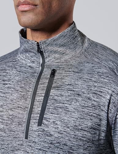 Liberty Imports 3-Pack Men’s Lightweight Long Sleeve Athletic Jackets for Performance Workouts and Runs
