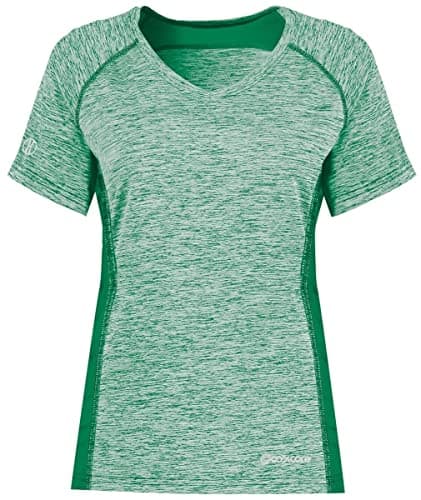 Holloway Sportswear Women's Electrify Coolcore® Tee 2XL Kelly Heather - Moisture Wicking, Quick-Dry Shirt for Workout,