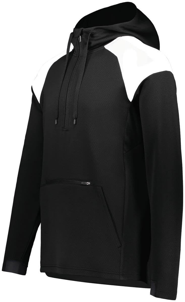 Holloway Sportswear Limitless 1/4 Zip Hoodie for Men - Lightweight and Breathable for Gym and Outdoor Activities - 4 Co