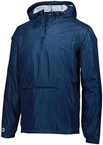 Augusta Sportswear Holloway Youth Packable Pullover Jacket - Navy Blue
| Augusta Sportswear Holloway Youth Range Packab