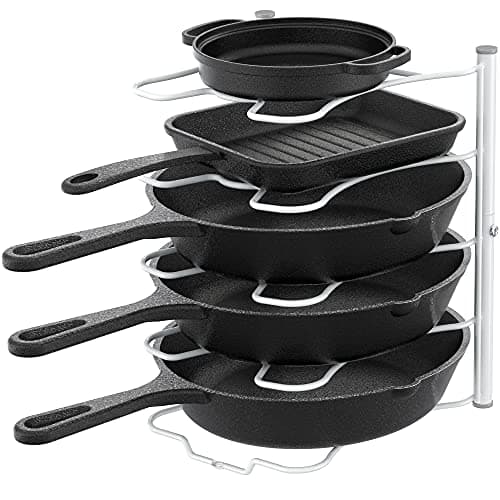 Deco Brothers Kitchen Cabinet and Counter Pan Organizer Rack - Bronze for Kitchen Storage Solutions
| Deco Brothers Bro