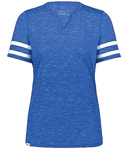 Holloway Women's Ladies Monterey Tee + Lightweight + Students + School Day + Breathable + Lightweight Material + Size S