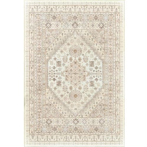 Zesthome Orange 8x10 Non-Slip Washable Vintage Stain Resistant Area Rug for Living Room OEKO-TEX
| Zesthome Vintage Ora