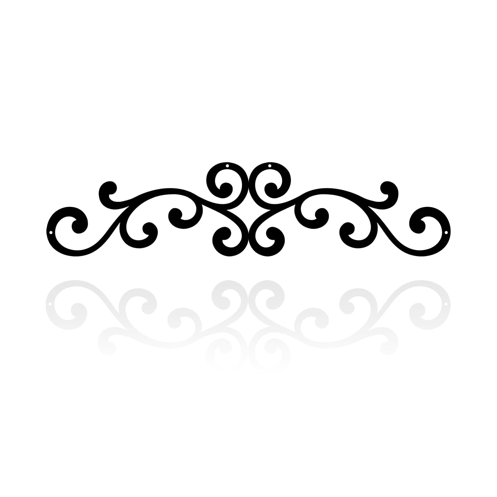 Rustic Iron Metal Scroll Wall Art for Front Porch and Entryway Decor
| Pair Scroll Metal Decorations for Living Room Ha