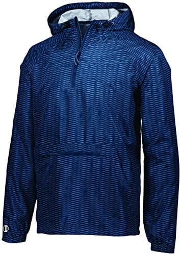 Augusta Sportswear Holloway Youth Packable Pullover Jacket - Navy Blue
| Augusta Sportswear Holloway Youth Range Packab