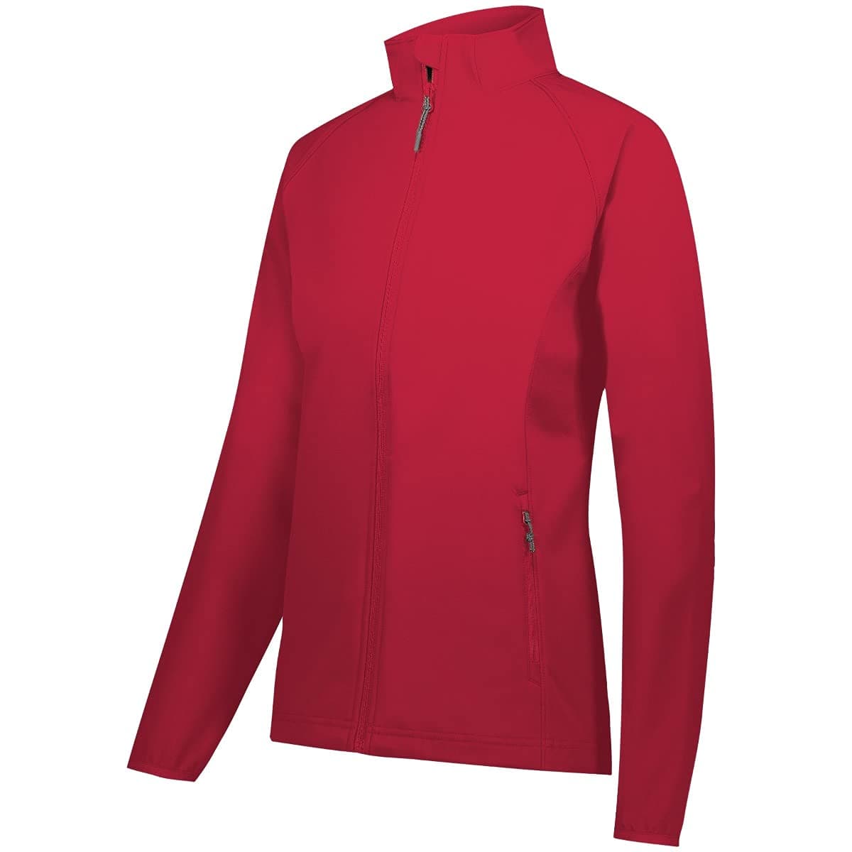Holloway Sportswear Womens Featherlight Soft Shell Jacket M Scarlet + Slim Fit + Outdoor Adventures + Quick-Dry Technolo