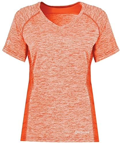 Holloway Sportswear Womens Electrify Coolcore® Tee 2XL Orange Heather Fast Evaporating Cooling Technology for Hot Weath