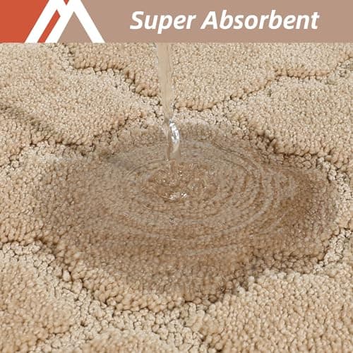 Cosy Homeer 20"x48" Non-Slip Absorbent Soft Kitchen Runner Rug for Washable Floor Mat
| Cosy Homeer Beige Absorbent Sof