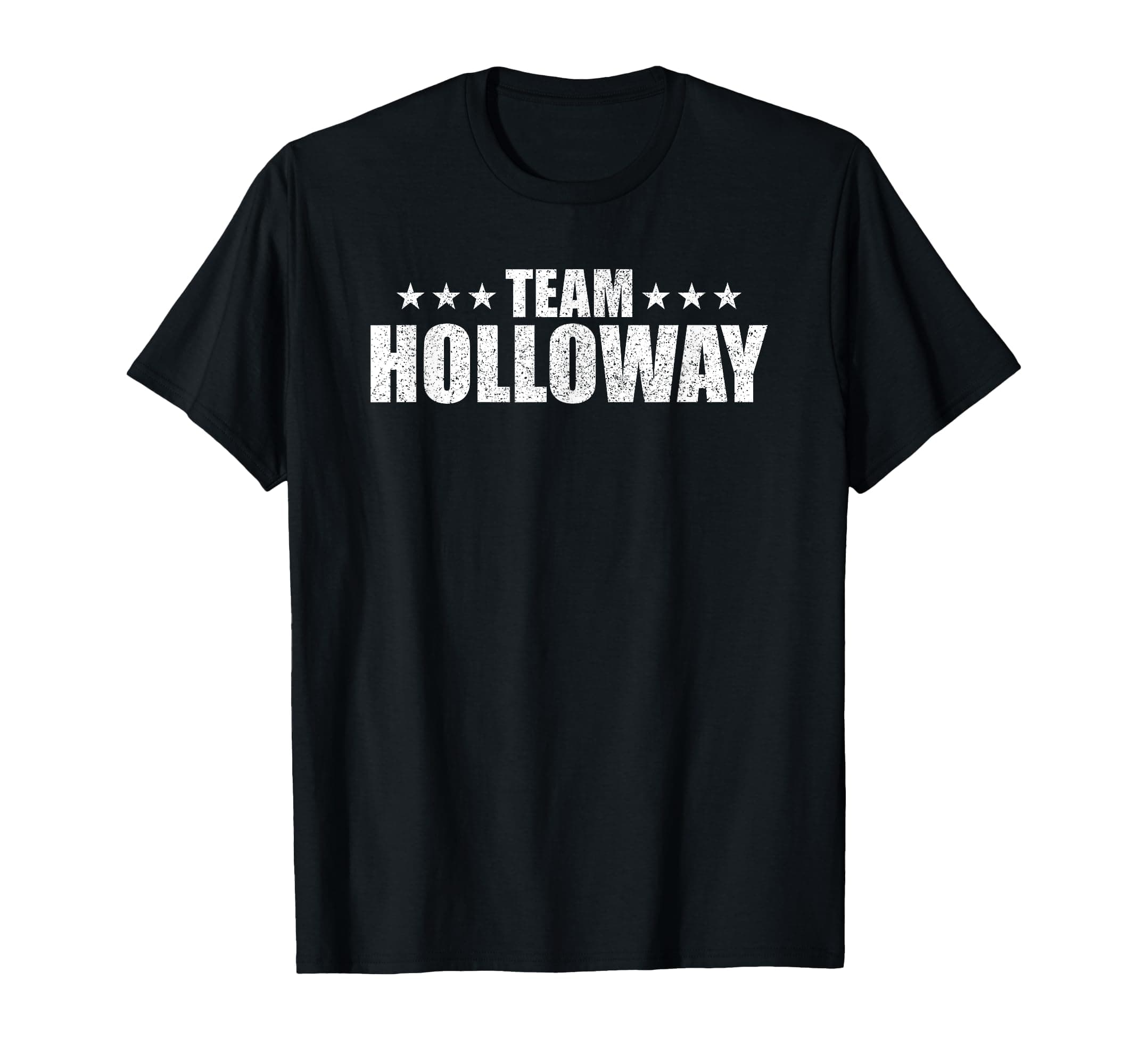 Holloway Couple Family Team Surname Retro Birthday T-Shirt