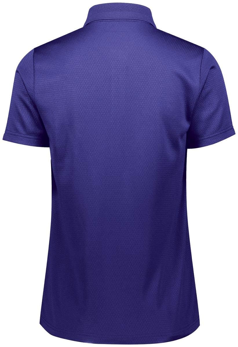 Holloway Ladies Prism Polo 2Xl Purple Lightweight Breathable Stretchable Office Workwear Heat Reflective Polypolo