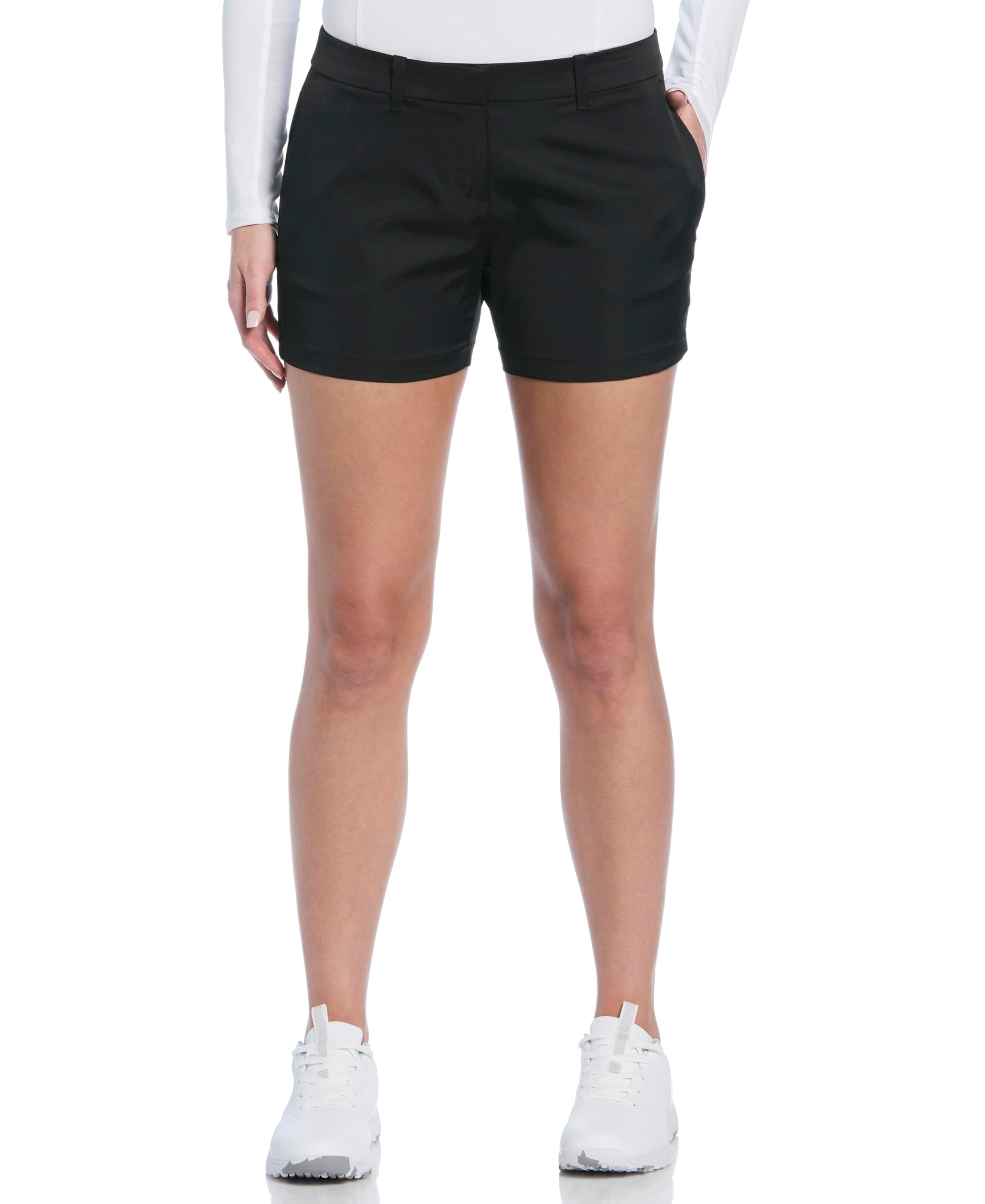 PGA TOUR Women's |5" Woven Golf Shorts for Women with Moisture-Wicking and Sun Protection
| PGA TOUR Women's Regular Fi