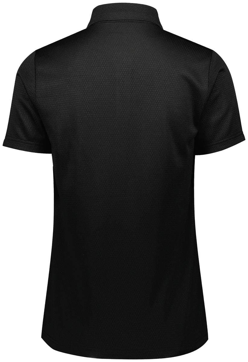 Holloway Ladies Prism Polo 2Xl Black - Sweat Wicking Polo Shirt for Outdoor Activities | Moisture Management | Comfortab