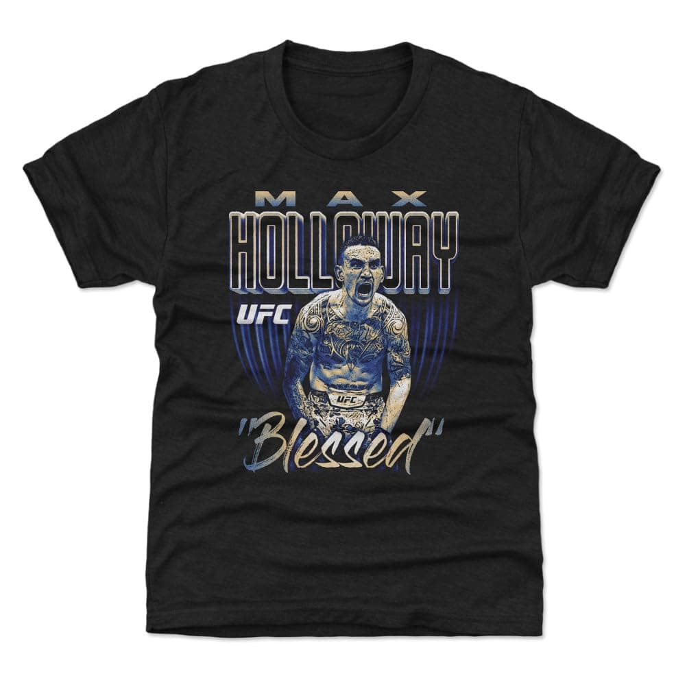 Max Holloway 500 Level UFC Youth Shirt - Bitmap WHT