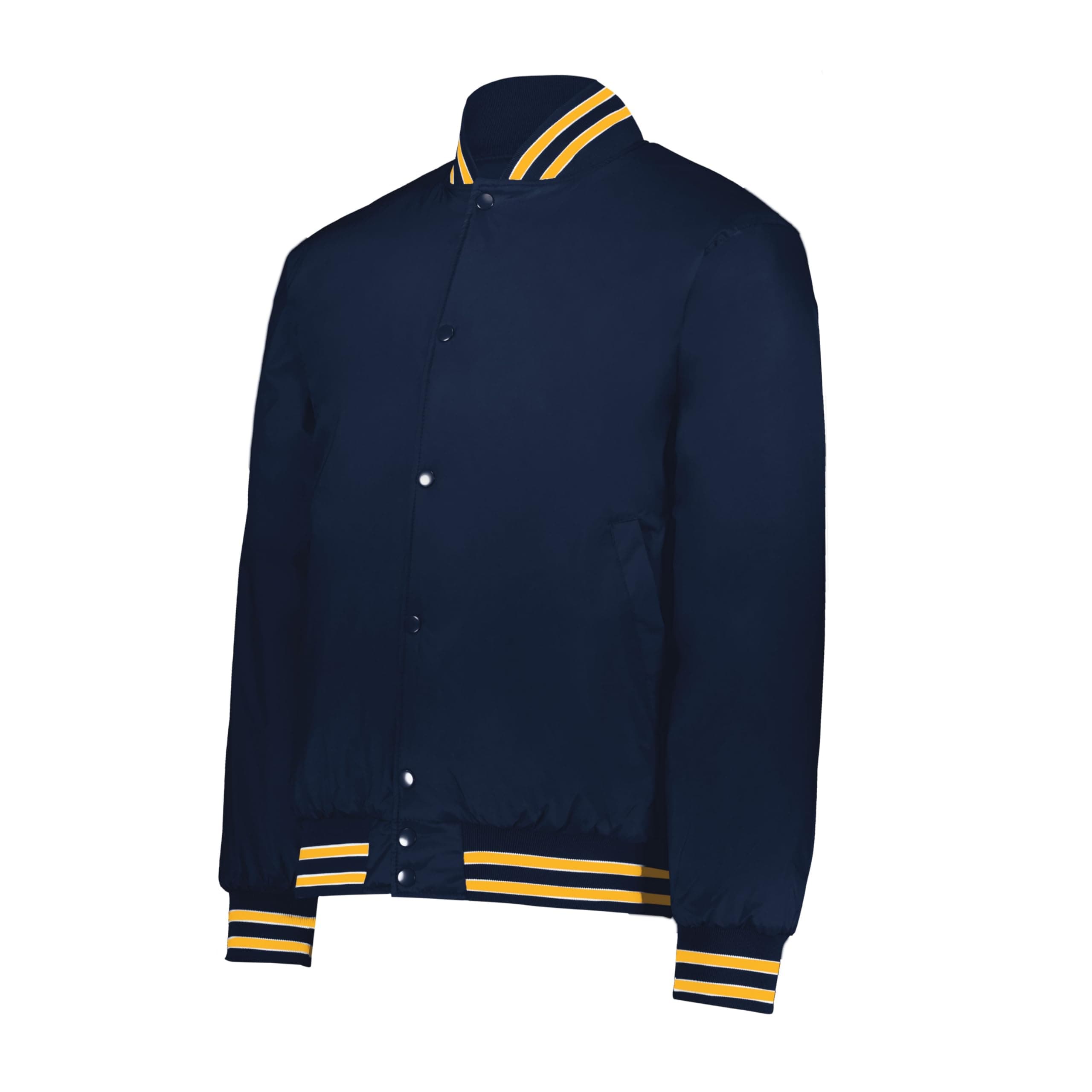 Holloway Heritage Jacket Navy/Light Gold/White - Men's Winter Warmth XL
Holloway Heritage Jacket Navy/Light Gold/White -