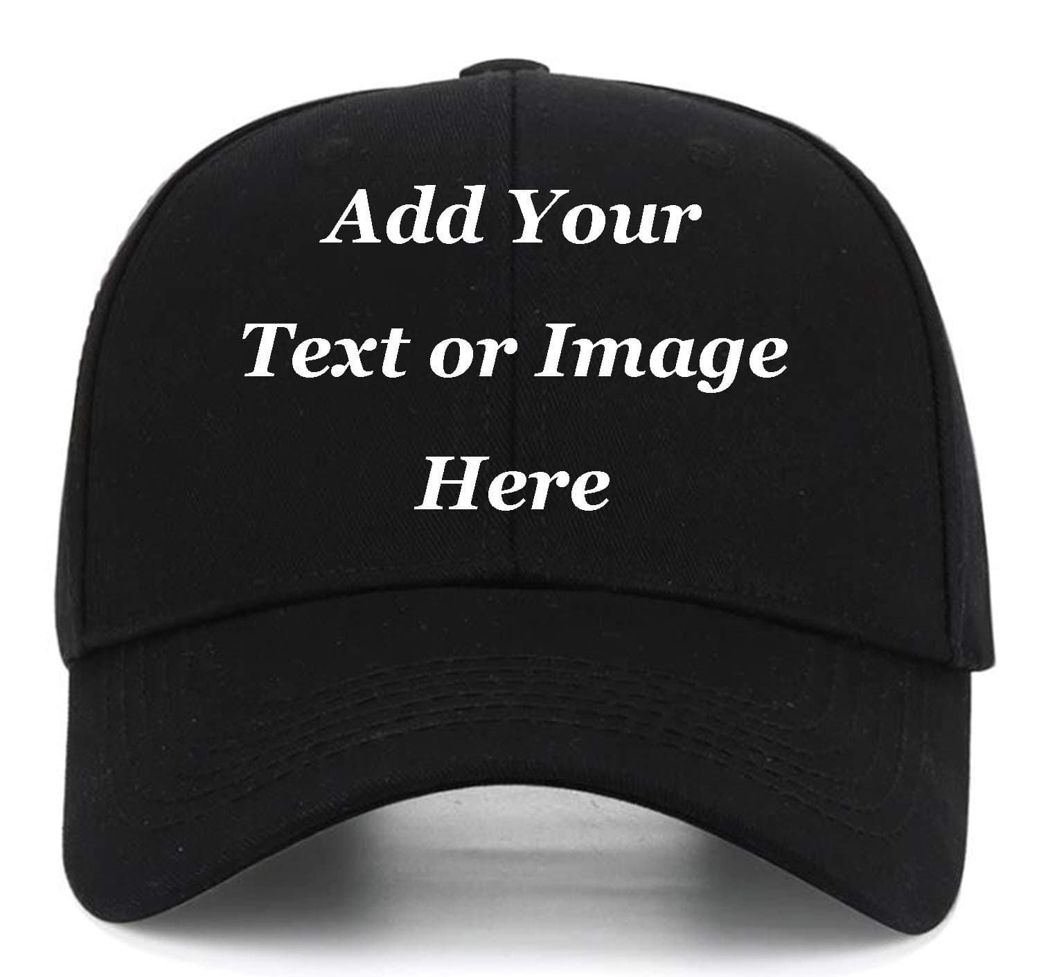 HOFO Custom Text Baseball Cap + Adjustable Trucker Caps + Casual Sun Protection Hat for Men and Women as Gifts