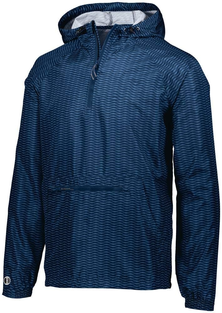 Augusta Sportswear Holloway Youth Packable Pullover Jacket - Navy Blue
| Augusta Sportswear Holloway Youth Range Packab