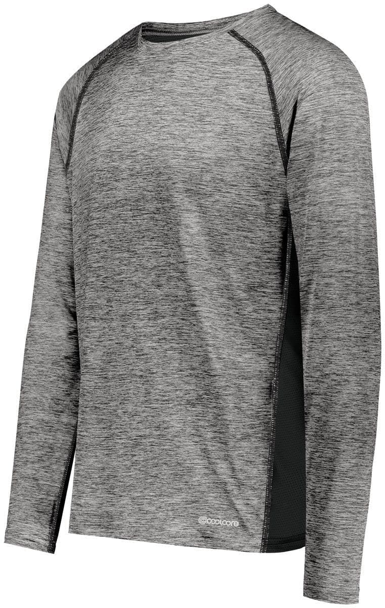 Holloway Men's Sportswear Electrify Powered by Coolcore Breathable Long Sleeve Tee for Active Men during Summer Sports