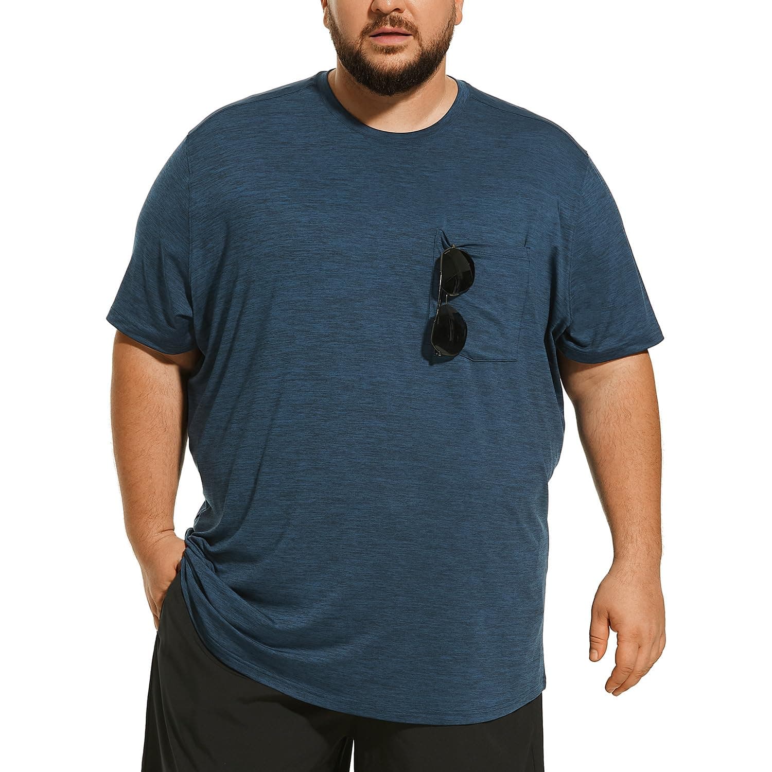 UPF 50+ Sun Protection HoDo Big and Tall Mens Swim Shirt for Hot Summer Days
| Quick Dry HoDo Big and Tall Quick Dry Me