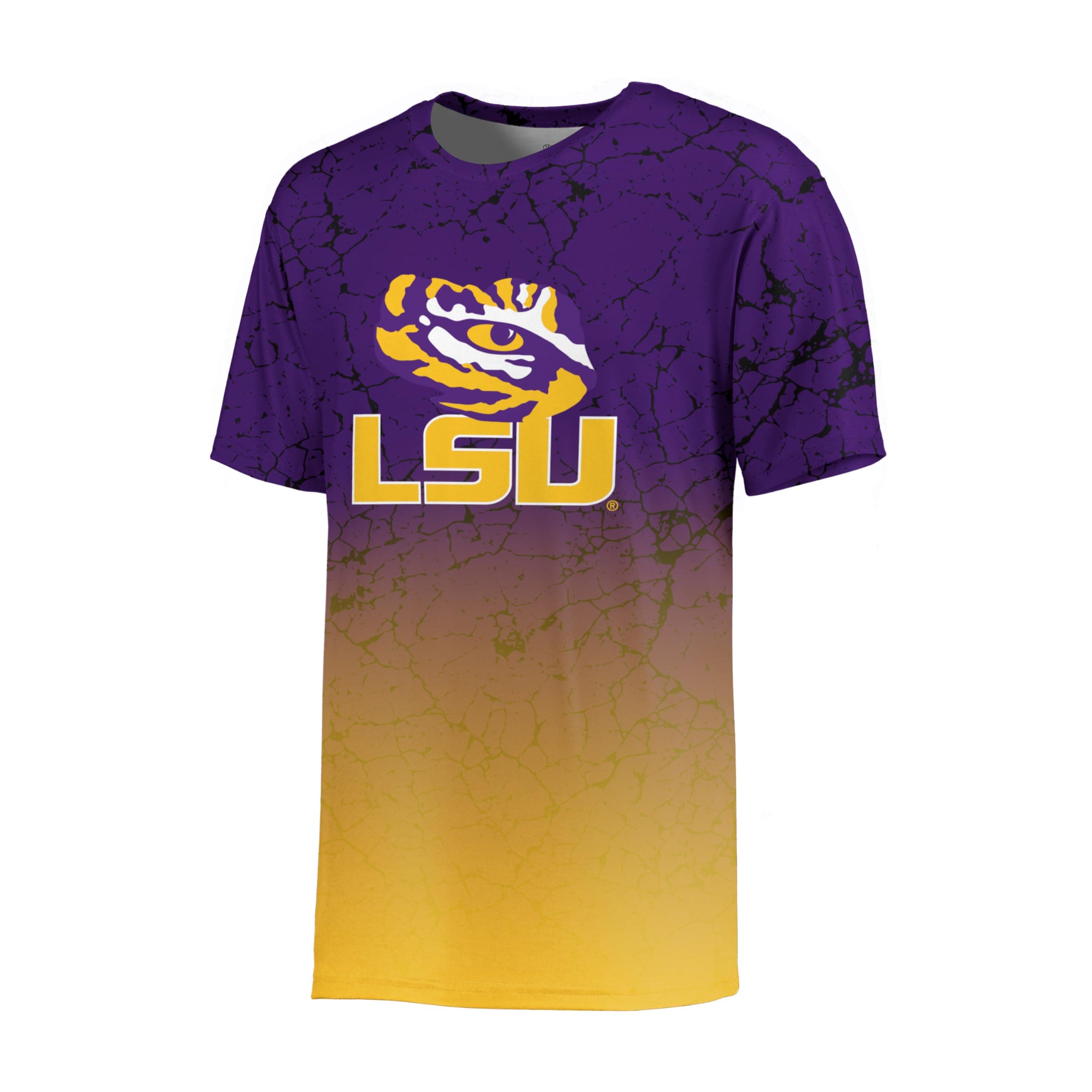 Holloway Men's NCAA Cotton-Touch Poly Marble Tee: Officially Licensed Comfortable Collegiate Shirt for Sport Fans
| Hol