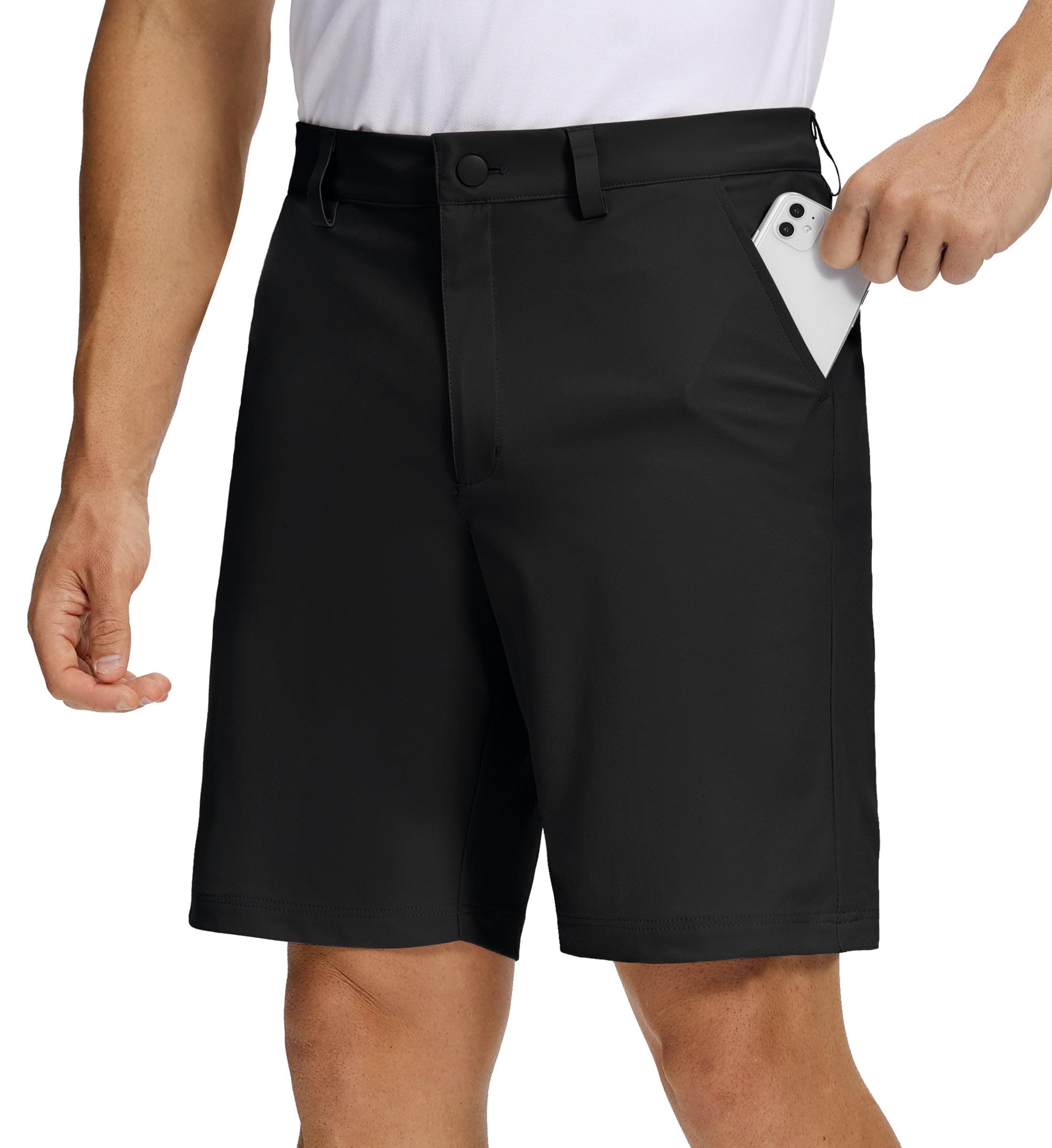 Willit Men's Quick Dry Golf Shorts for Golf and Casual Wear
| Willit Men's Stretch Work Dress Shorts with Pockets
| Wil
