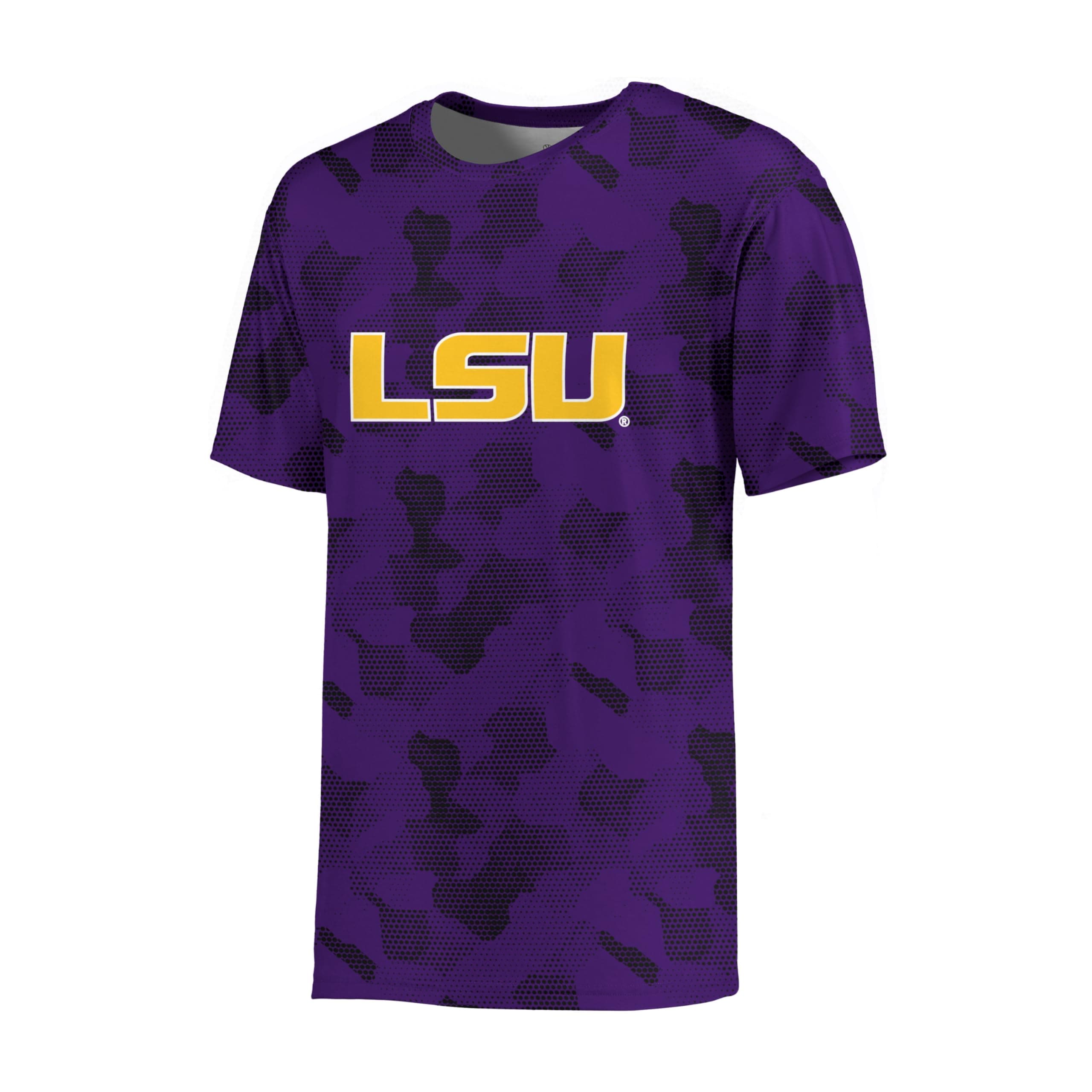 Holloway Men's NCAA Cotton-Touch Poly Camo Tee | Comfortable & Stylish Collegiate Shirt for Sports Fans