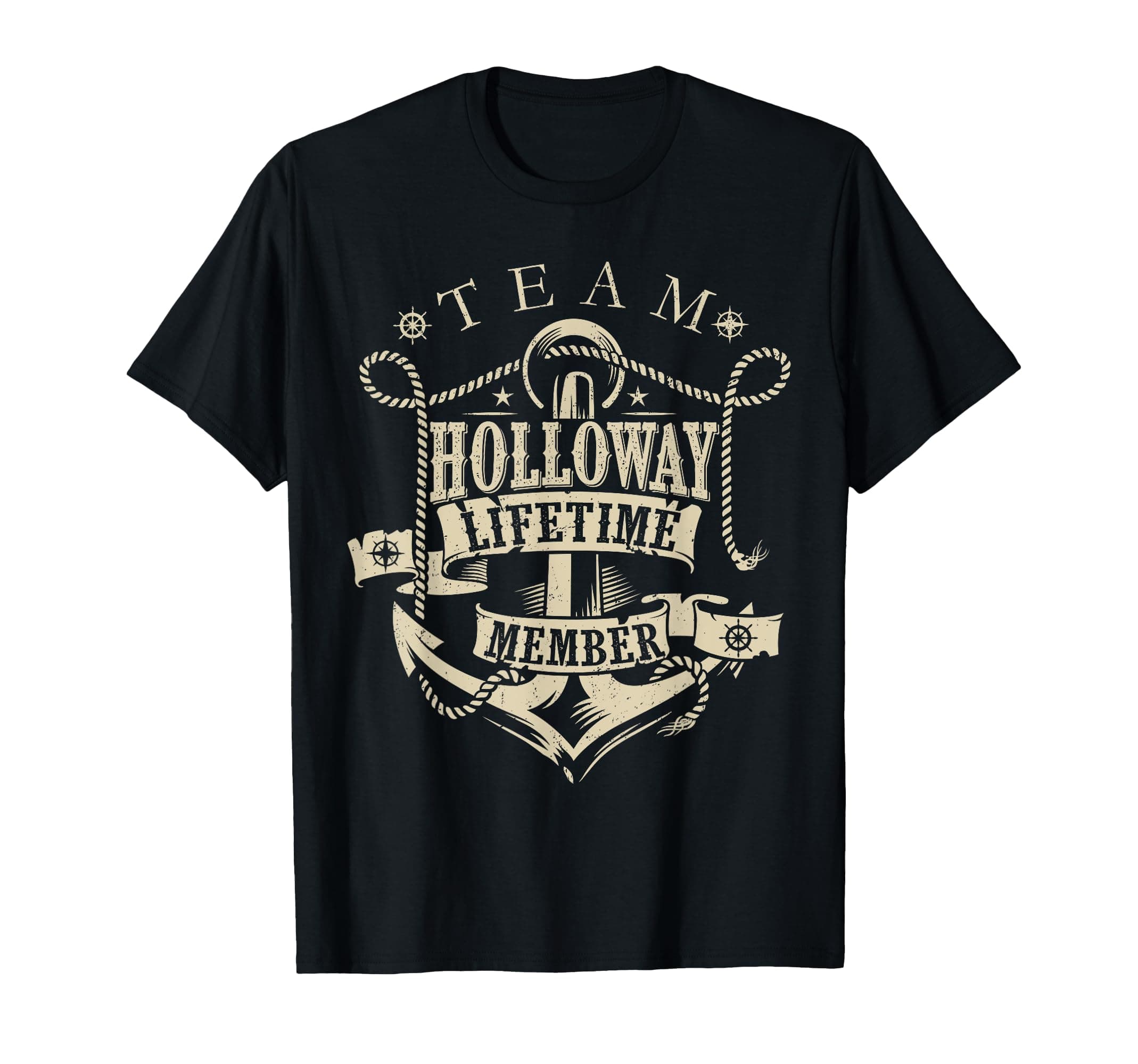 Vintage Holloway Family Tee for Lifetime Members Personalized Team Holloway T-Shirt