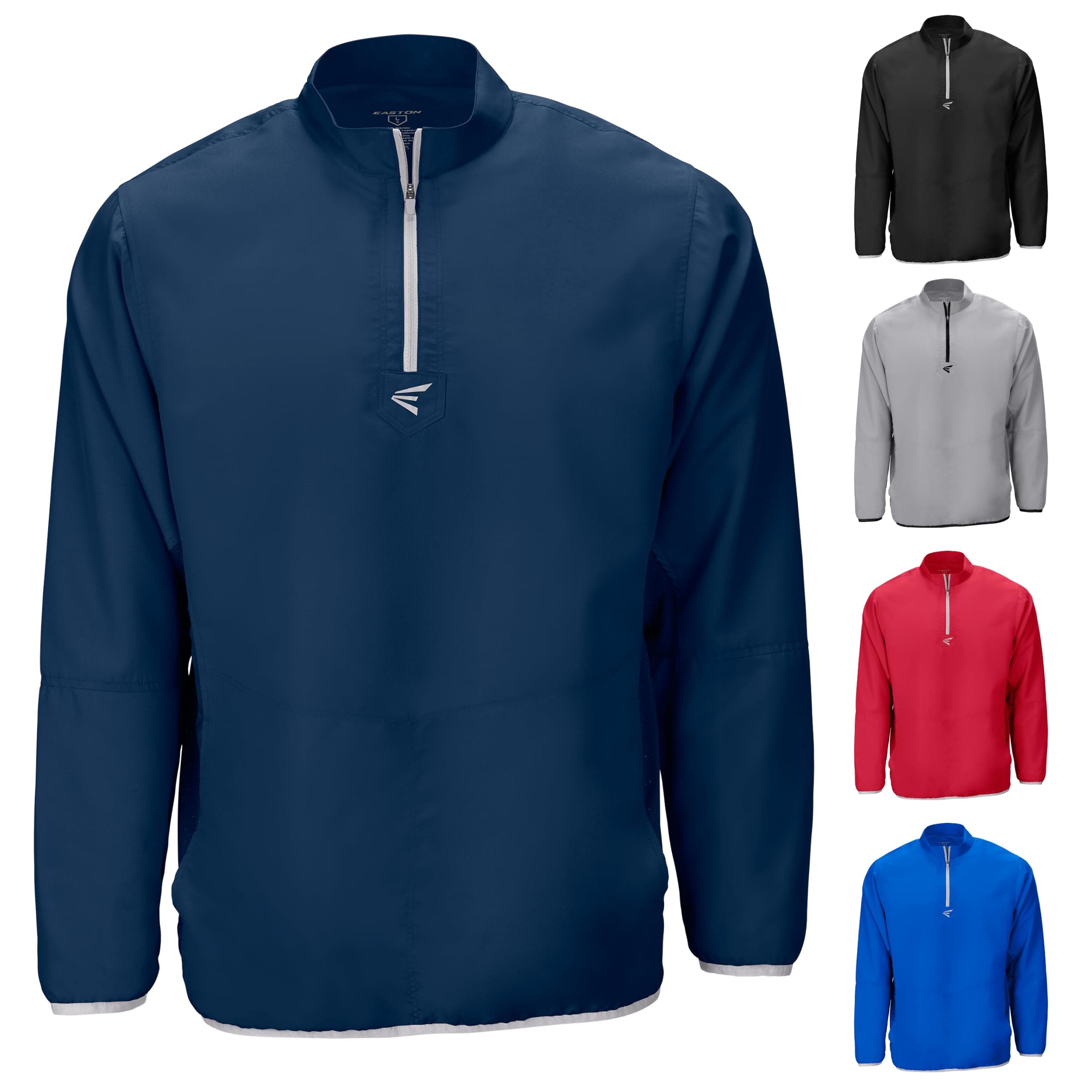 Easton Alpha Long Sleeve Cage Jacket for Adults and Youth | Versatile Protection | Multiple Color Options