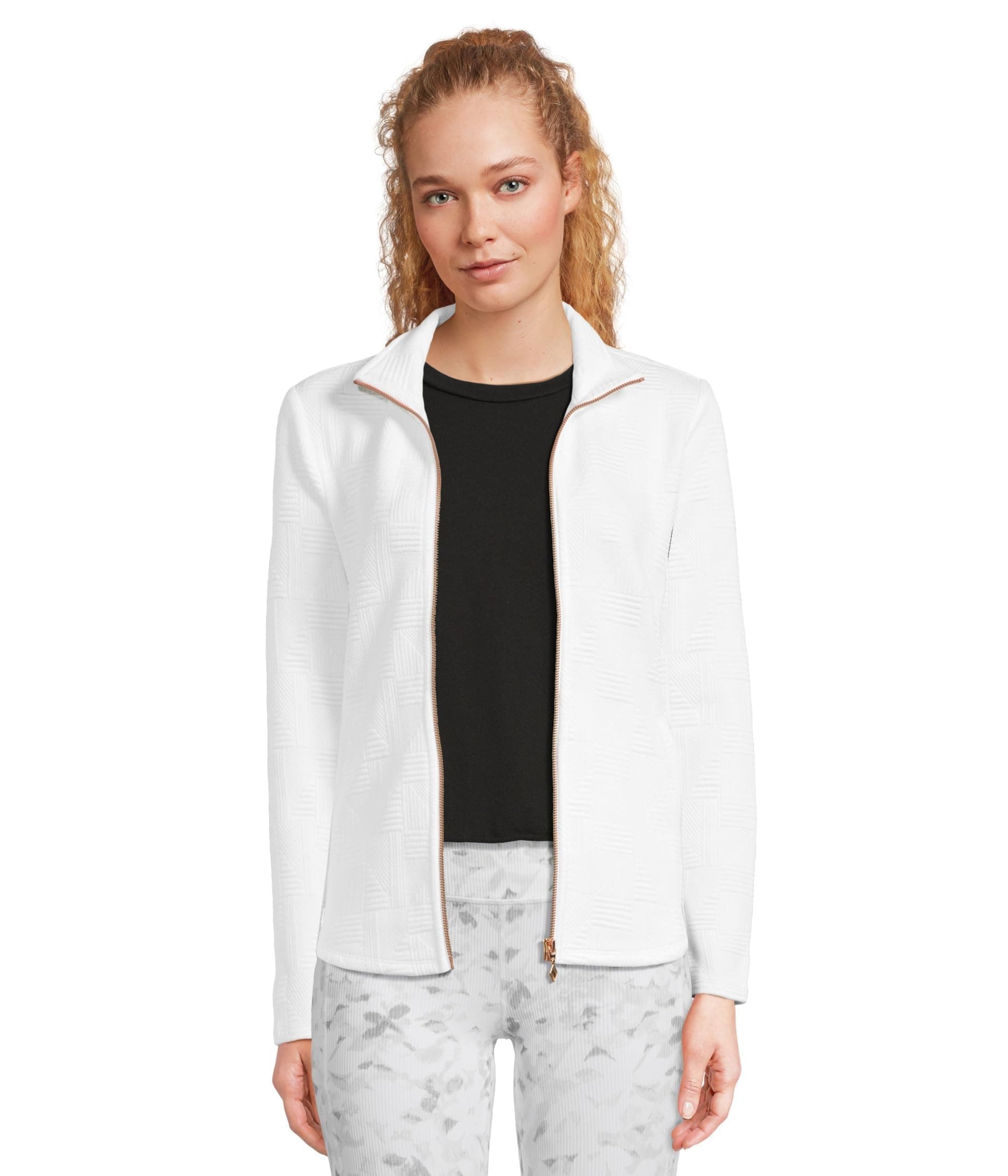 Skechers Women's Hoodless Hoodie Ottoman Jacket + Warm Fleece + Casual Wear + Stylish and Cozy + Loose Fit + 95% Polyest