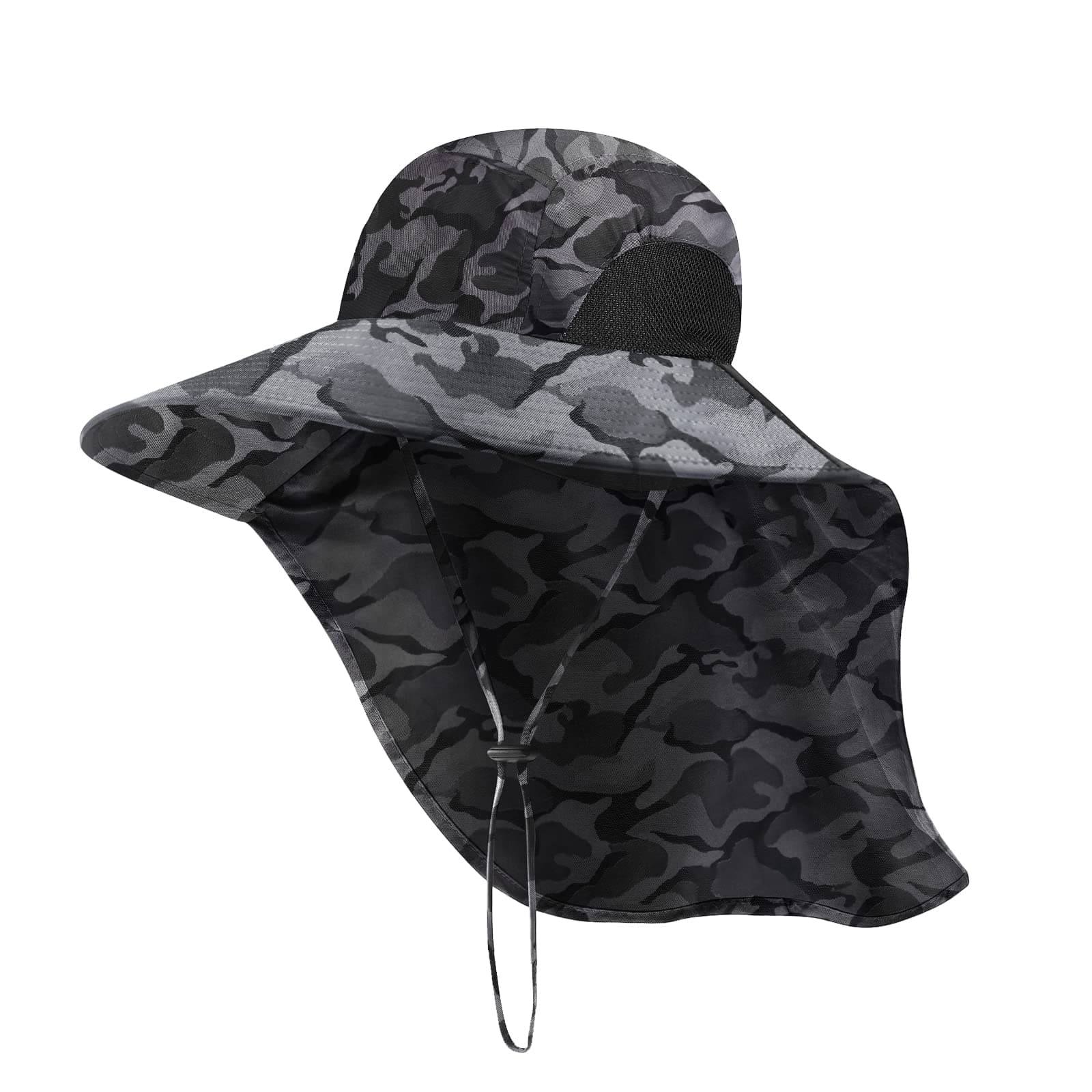 KOOLSOLY Outdoor Sun Hat for Men with 50+ UPF Protection, Perfect for Dad on Fishing Trips and Safari Adventures