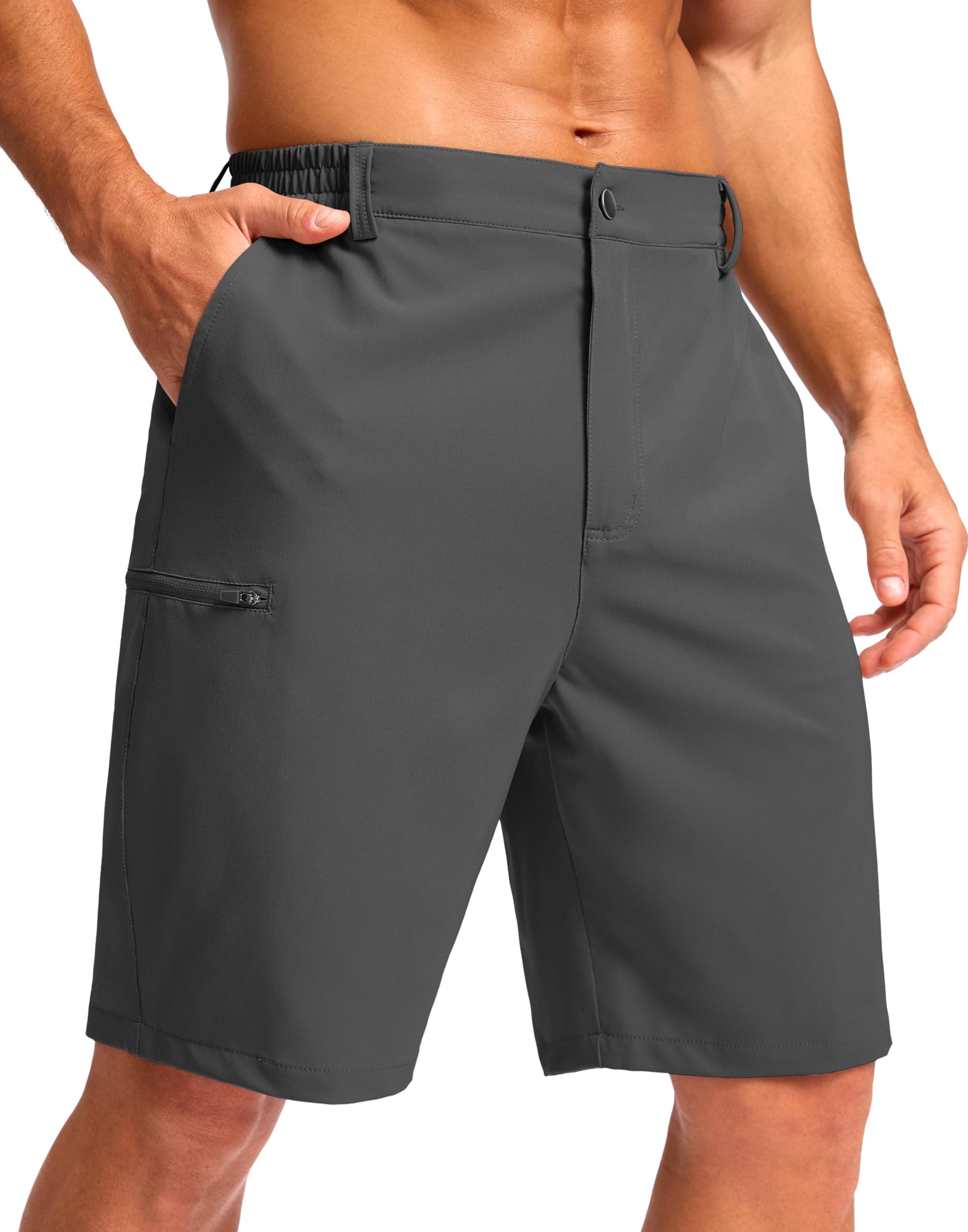Gradual Men's Casual Lightweight 7"/9" Quick-Dry Summer Shorts for Hiking Trips
| Gradual Men's 7"/9" Stretch Casual Sh