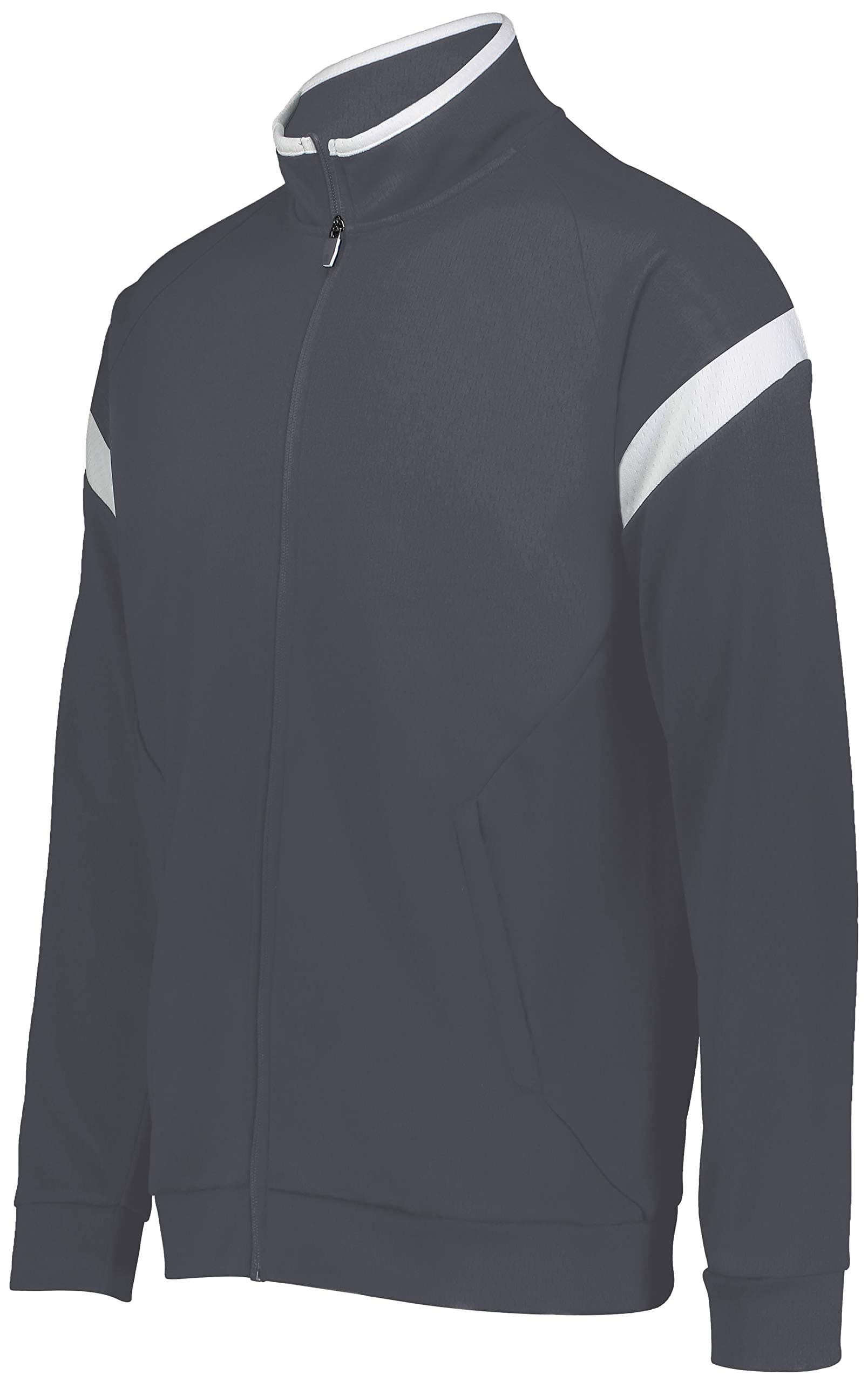 Holloway Youth Limitless Jacket S Carbon/White - Warmth, Flexibility, Youth Wear