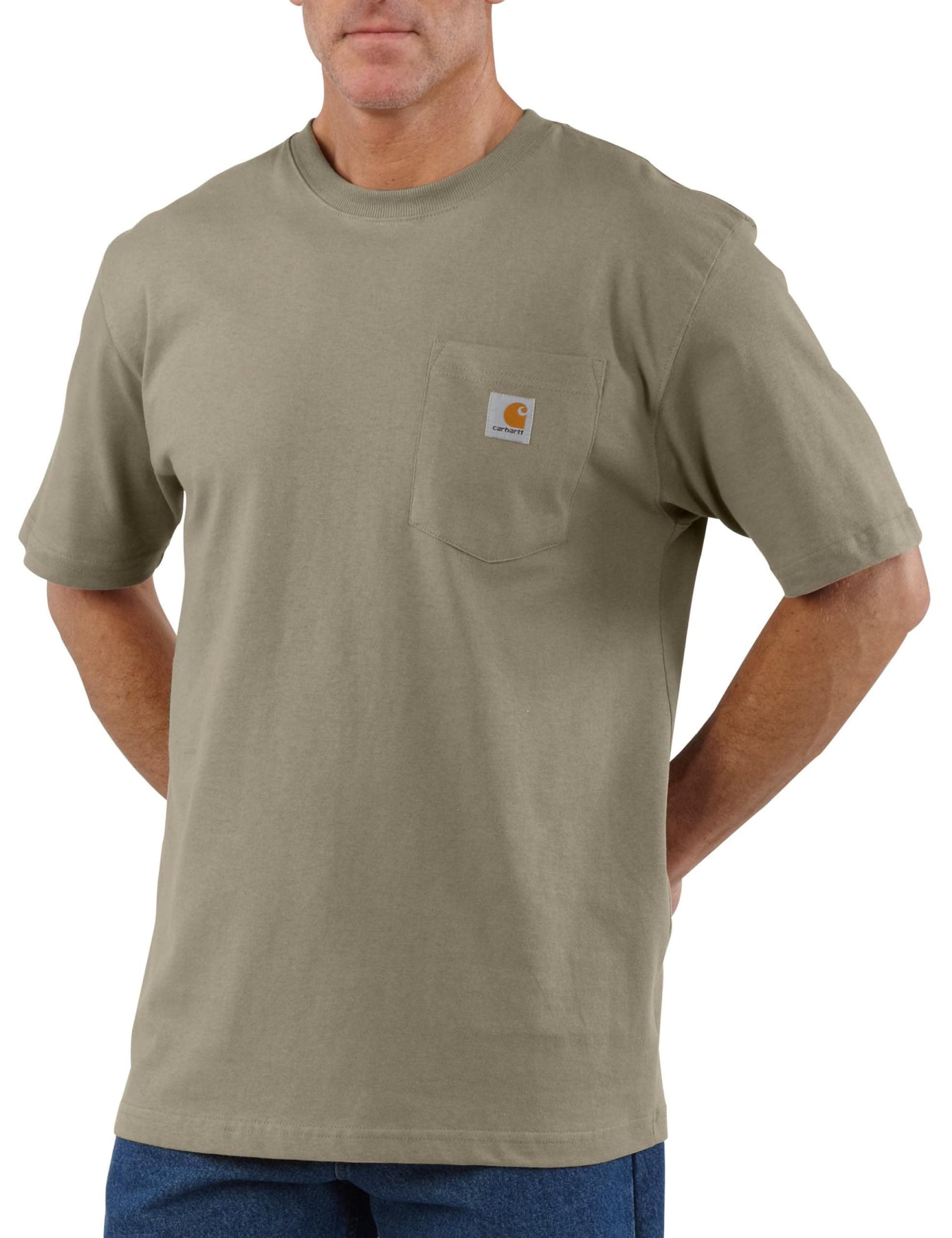Carhartt Men's Heavyweight Short-Sleeve Pocket T-Shirt for Work and Leisure in Loose Fit
| Carhartt Men's Loose Fit Hea