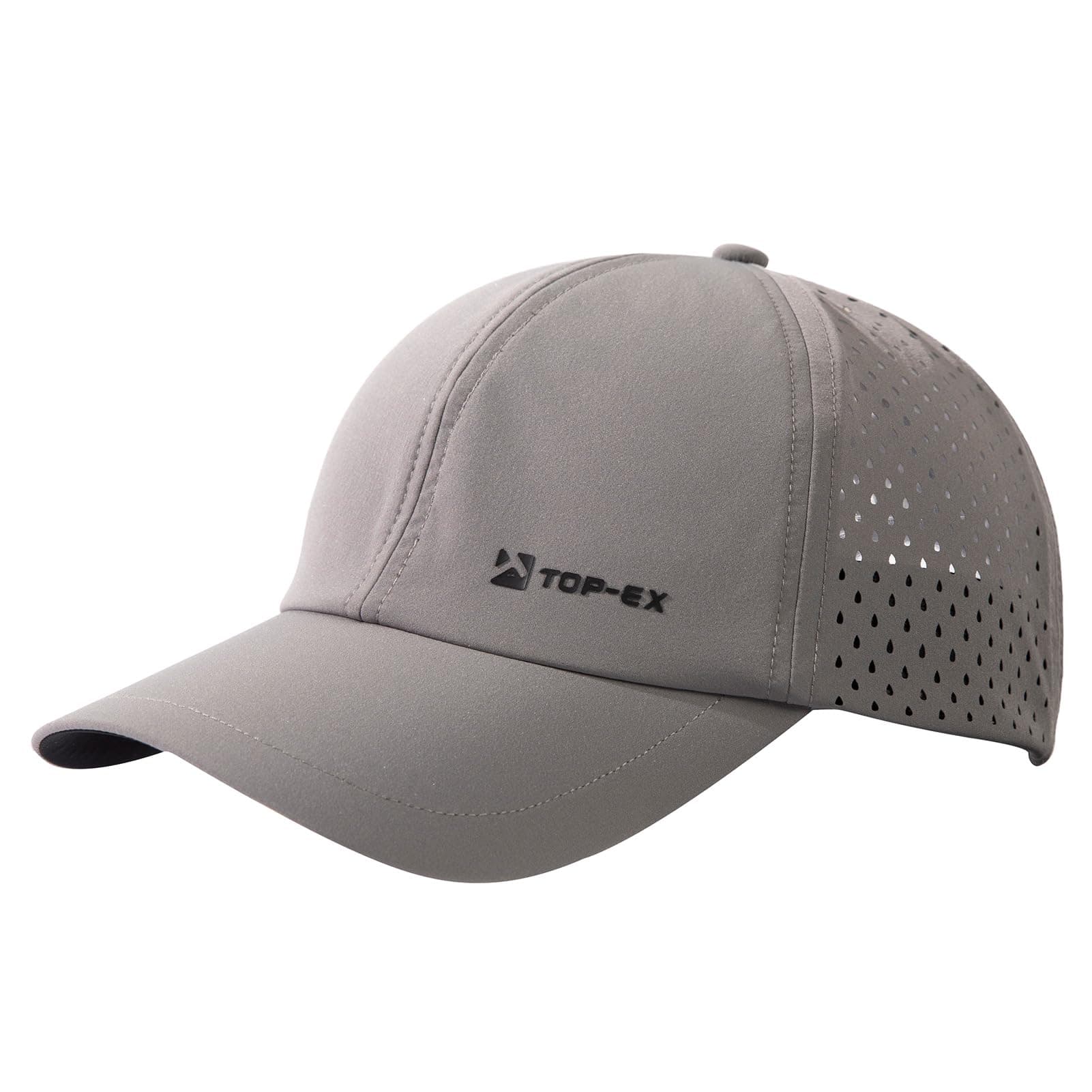 TOP-EX Breathable Mesh Cooling Sweatband Mens Oversized Running Quick Dry Waterproof Baseball Caps
TOP-EX Breathable Mes
