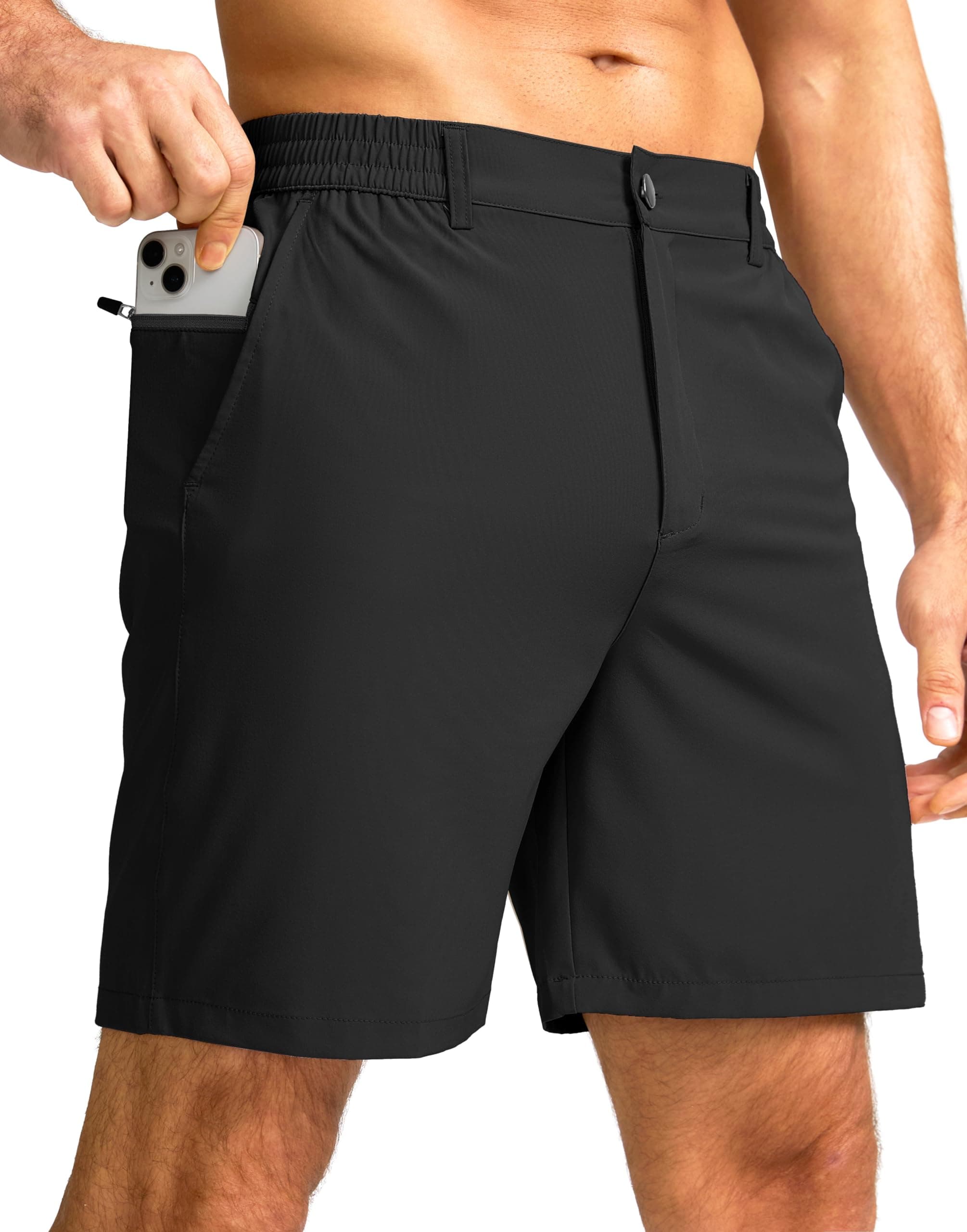 Gradual Men's Lightweight Golf Shorts for Quick Dry Breathable Casual Use
| Gradual Men's Stretch 7" Work Shorts Quick