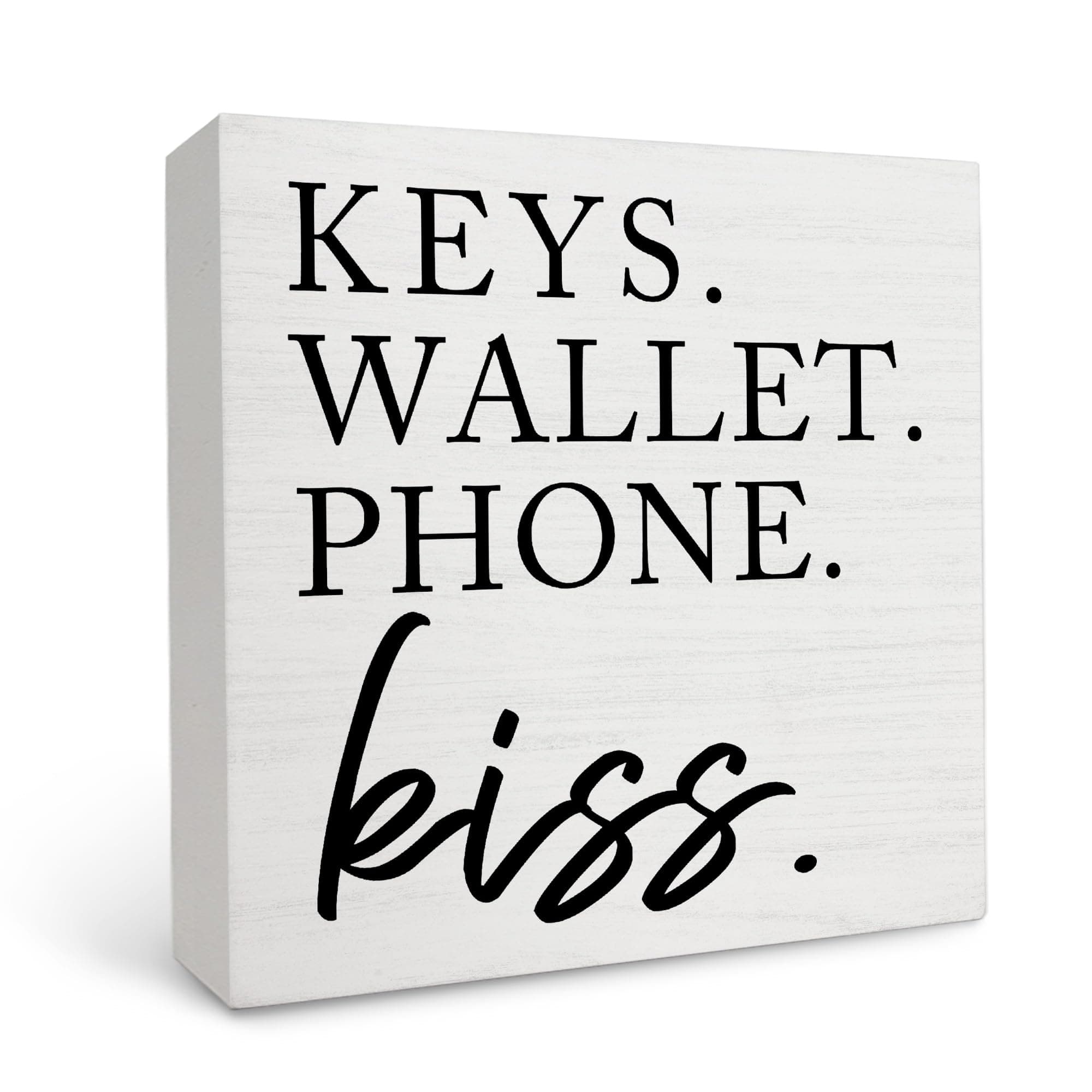 Wooden Entryway Table Decor Box Sign for Keys, Wallet, Phone - Home Decor Trendsetters - Hallway Entryway
| Wooden Entr