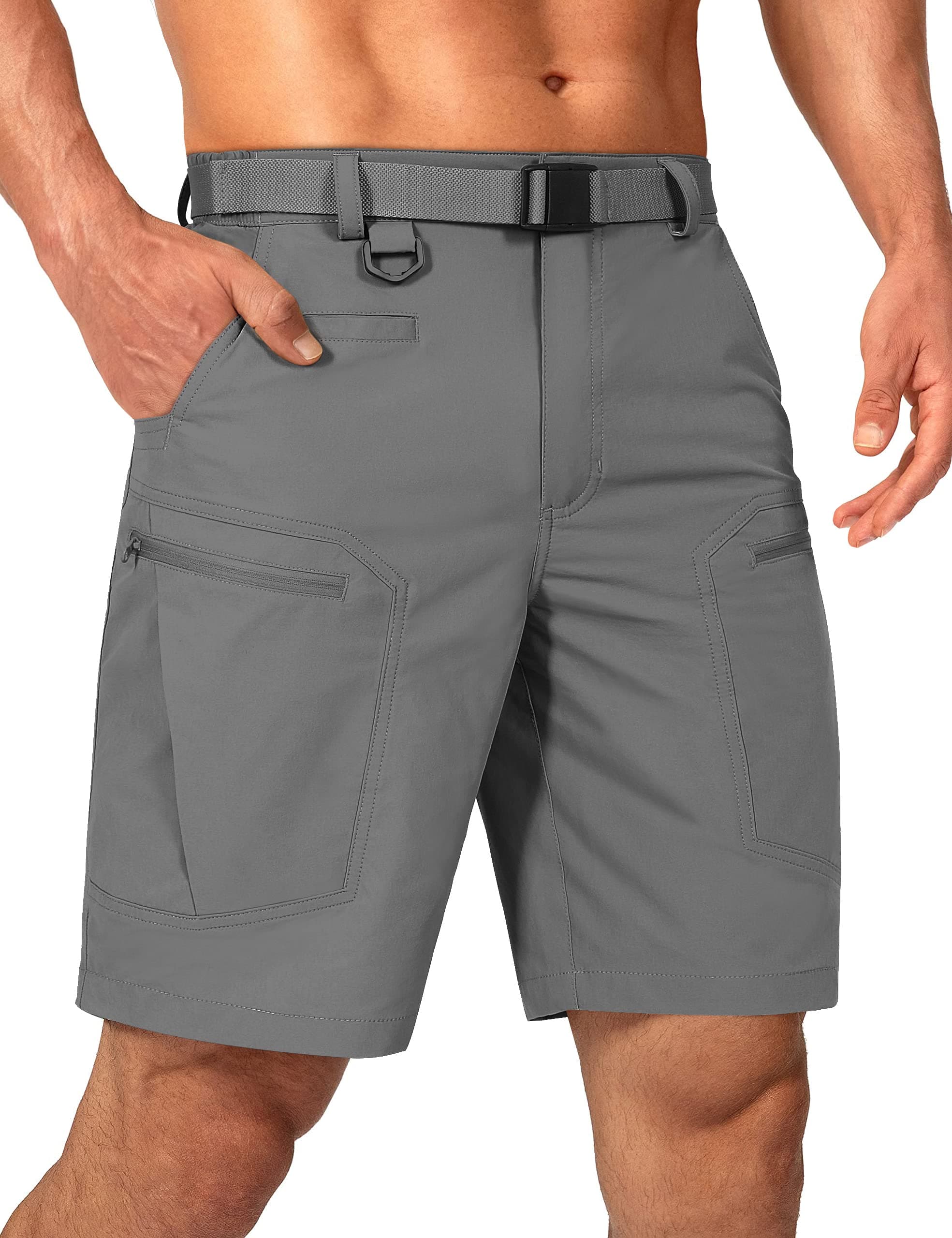 Men's Water Resistant Quick Dry Cargo Hiking Shorts for Hiking and Outdoor Activities
| Lightweight Breathable Mens Car