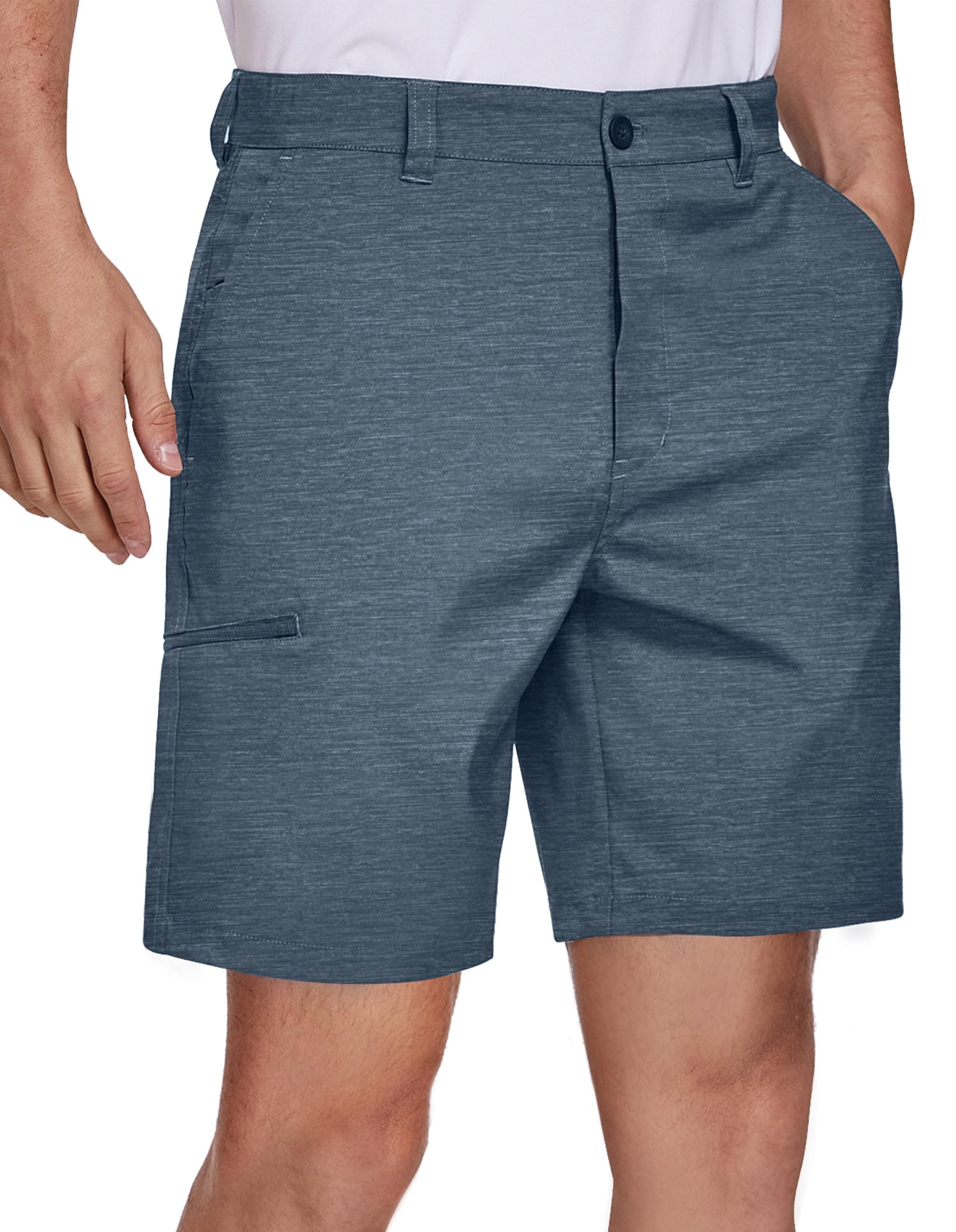 PULI Mens Golf Hybrid Shorts Quick Dry Lightweight Casual Shorts with Pockets
| PULI Mens Golf Hybrid Shorts Stretch Hi