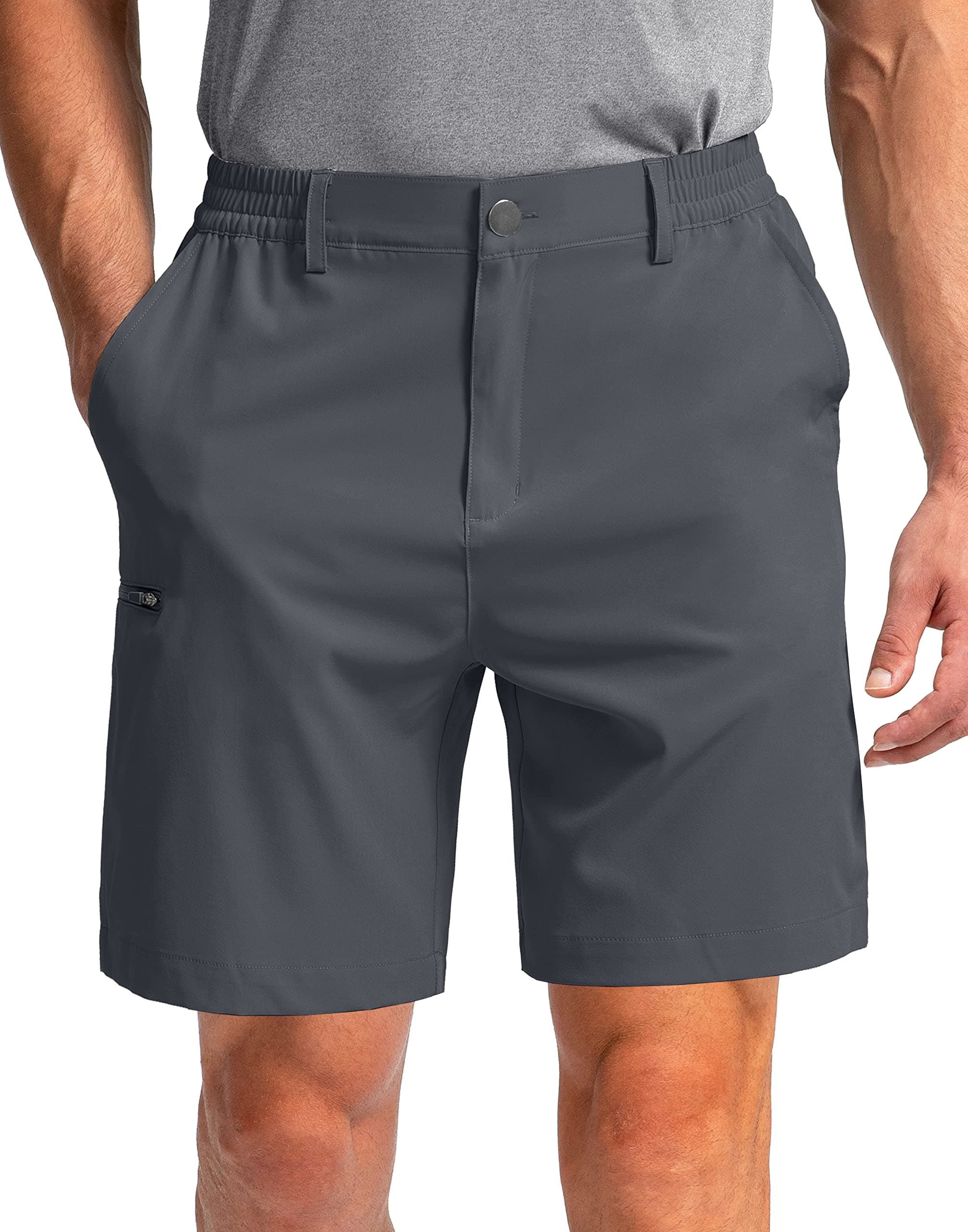 Pinkbomb Men's Quick Dry Golf Shorts with 6 Pockets for Hiking and Work
| Pinkbomb Men's Stretch Golf Shorts with 6 Poc