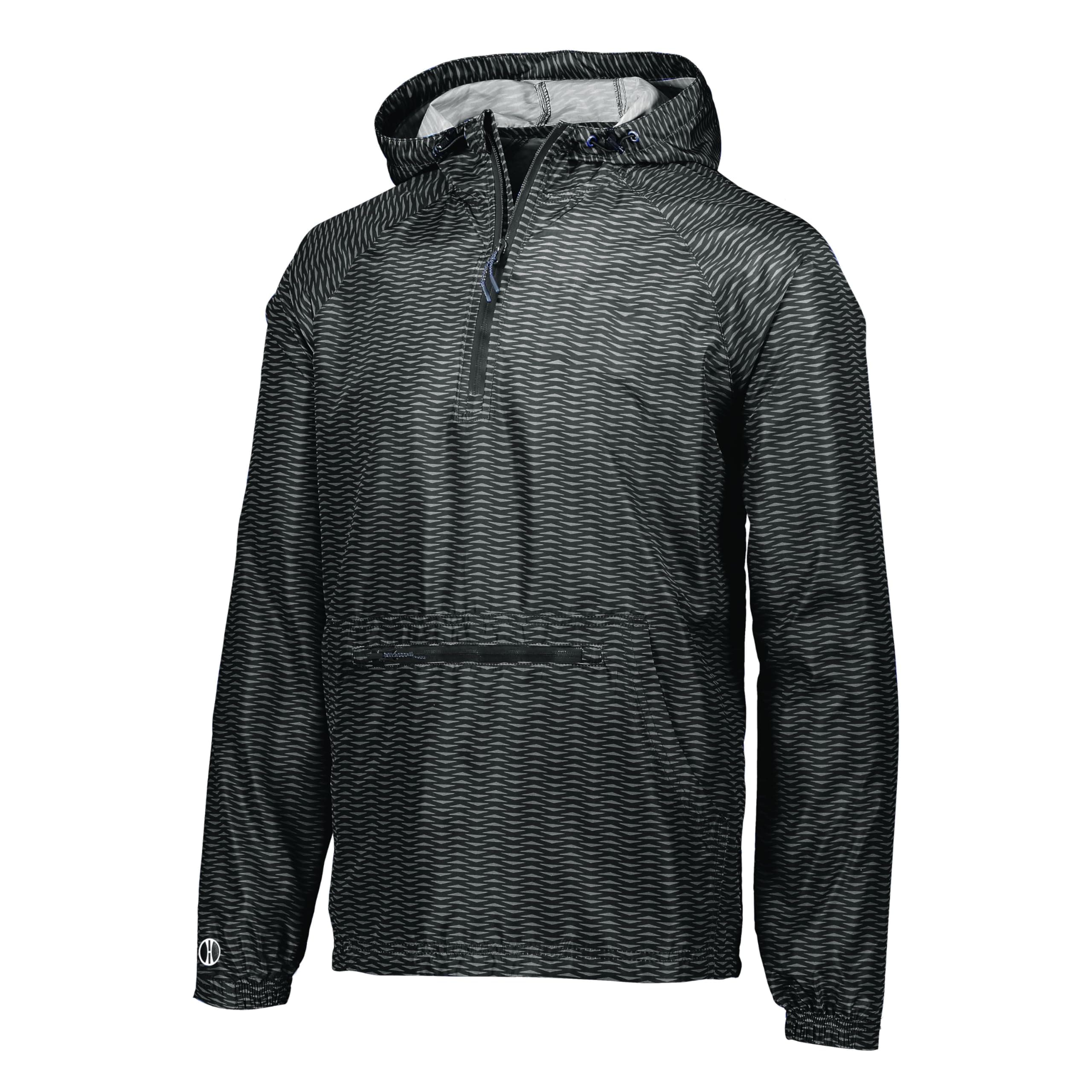 Holloway Men's Black Jacket, Warm and Lightweight, Outdoor Adventurers, Chilly Walks and Hikes, Breathable and Quick-Dry