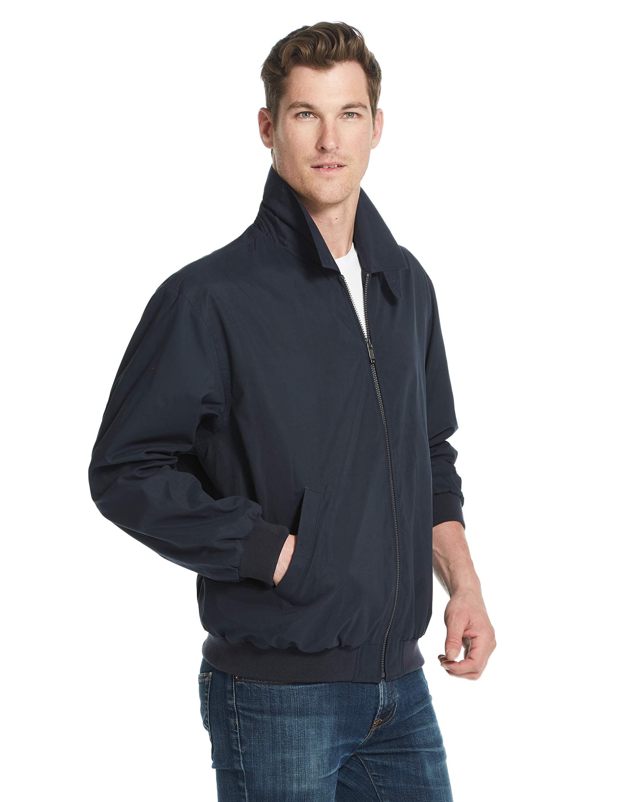 Weatherproof Men's Golf Jacket - Lightweight Windbreaker, Water-Resistant Microfiber Shell for Golf Enthusiasts
| Weath