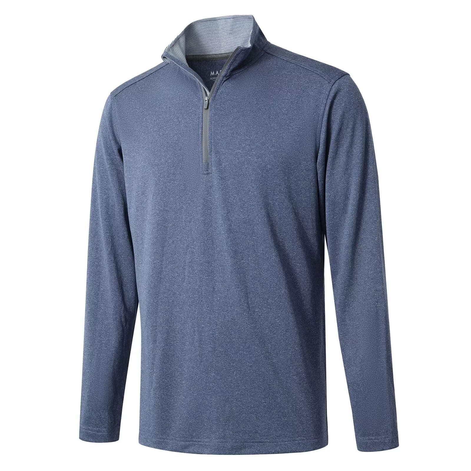 M MAELREG Quarter Zip Golf Pullover Men's Dry Fit Long Sleeve Performance Wicking Sweatshirt forMen