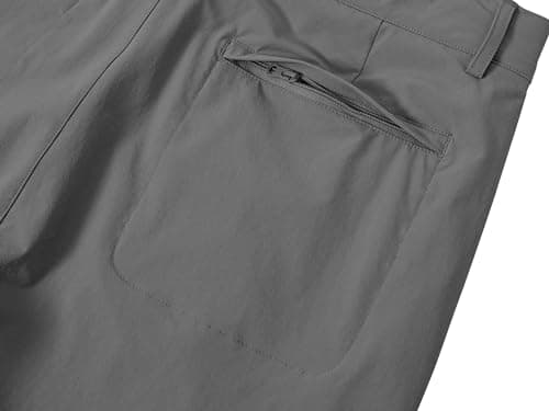 MoFiz Men's Lightweight Hiking Shorts Slim Stretch Golf Shorts Active Waistband