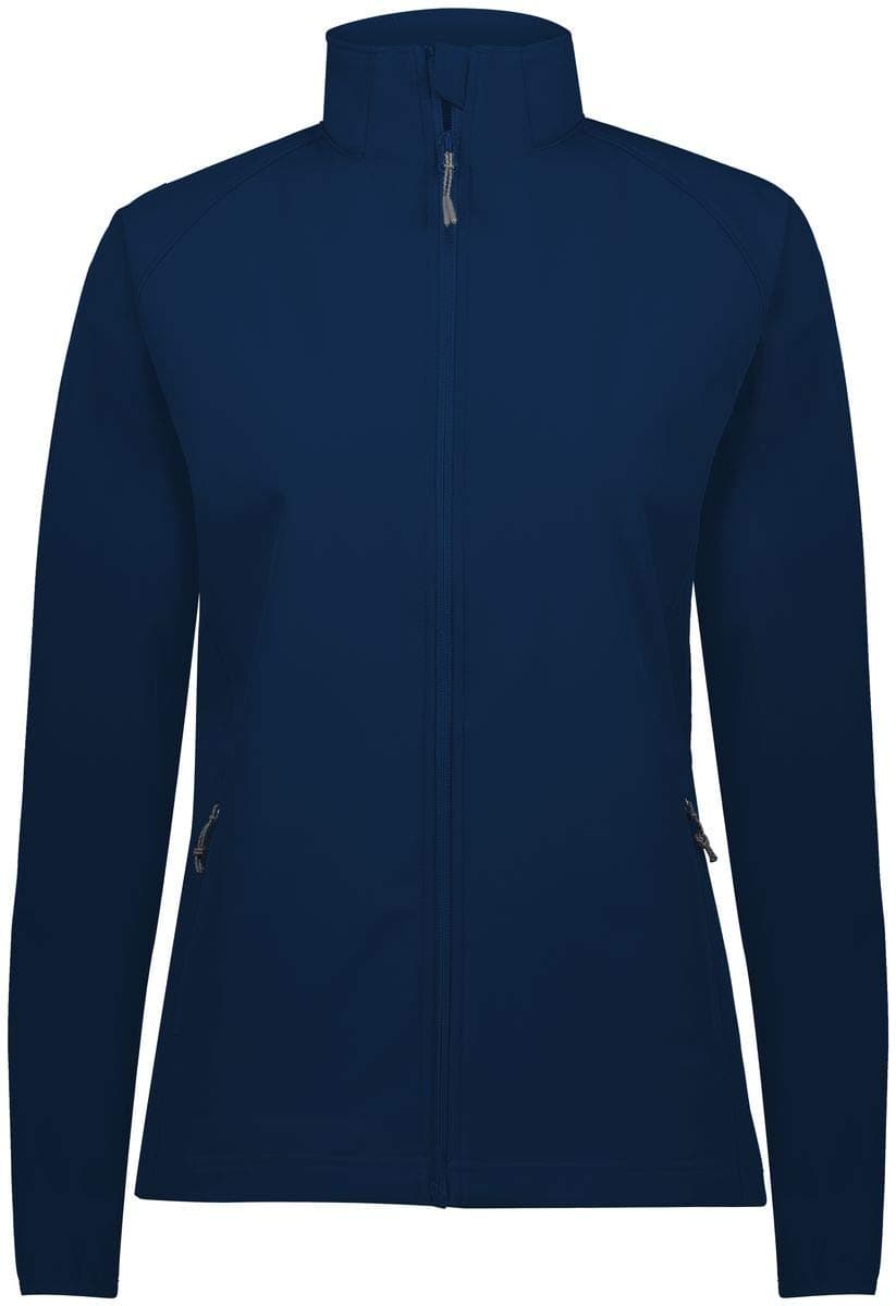 Holloway Sportswear Womens Featherlight Soft Shell Jacket for Outdoor Winter Activities Lightweight Warm_xs_NAVY Feather