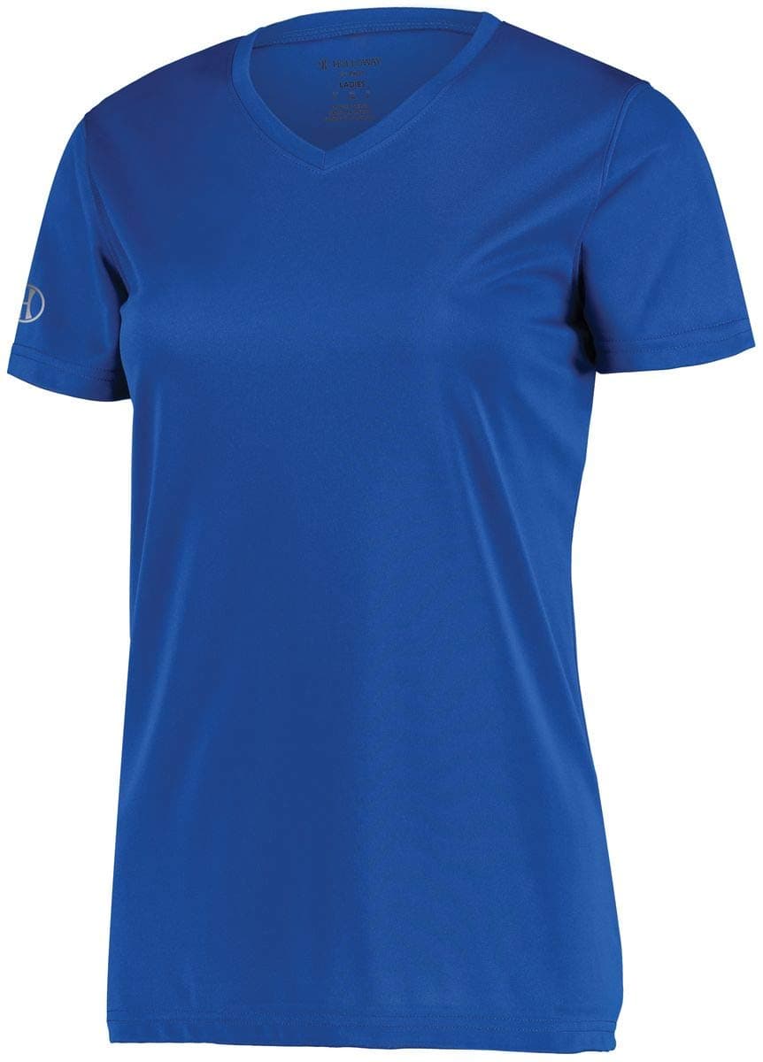 Holloway Ladies Momentum Tee 2Xl Royal - Breathable Running Shirt for Women Loyal Runners