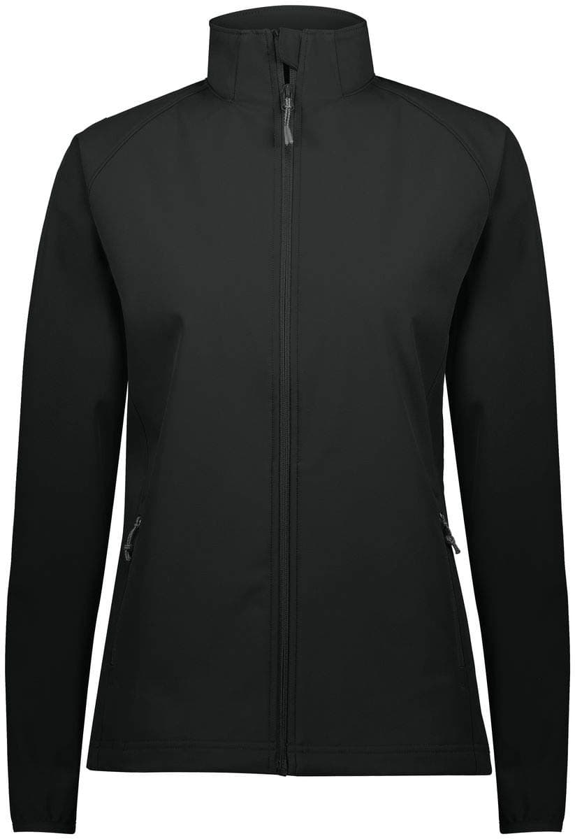 Holloway Sportswear Womens Featherlight Soft Shell Jacket M Black Lightweight Travel Essential Warm Windproof Breathable
