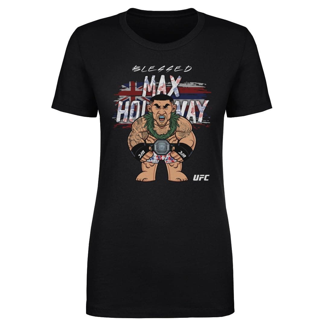 Max Holloway UFC Women's T-Shirt - Hawaii Big Shots - 500 Level