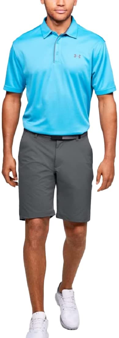 Under Armour Men's Tech Golf Shorts - Moisture-Wicking Fabric | Suitable for Golf Enthusiasts | Ideal for Golf Practice