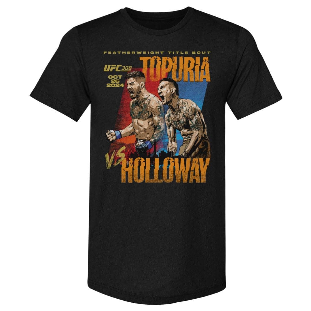 500 Level Ilia Topuria UFC Premium Men's T-Shirt - UFC 308 Fight Night T-Shirt