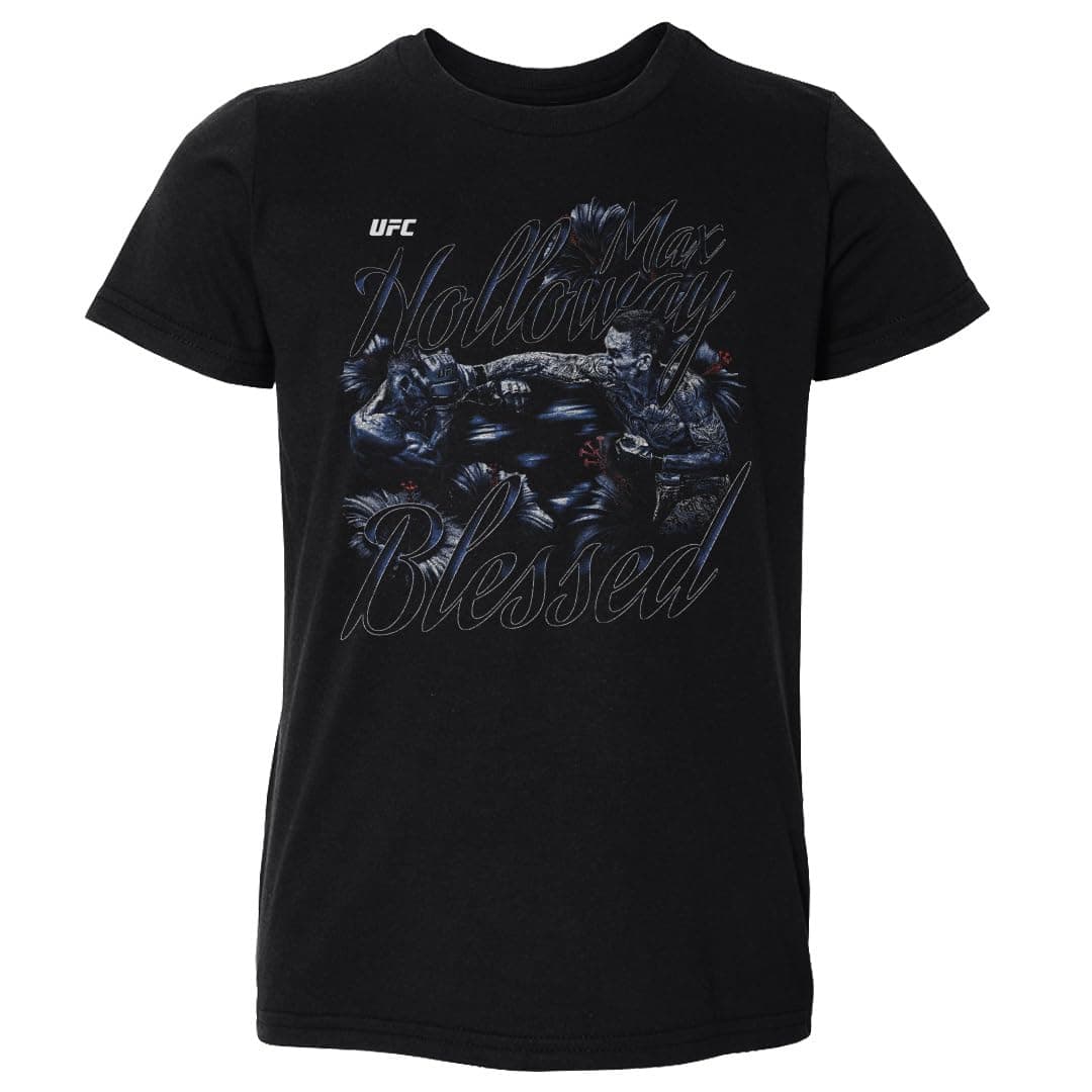 Max Holloway UFC Toddler Shirt - Grunge Style for Toddlers - Fight Theme